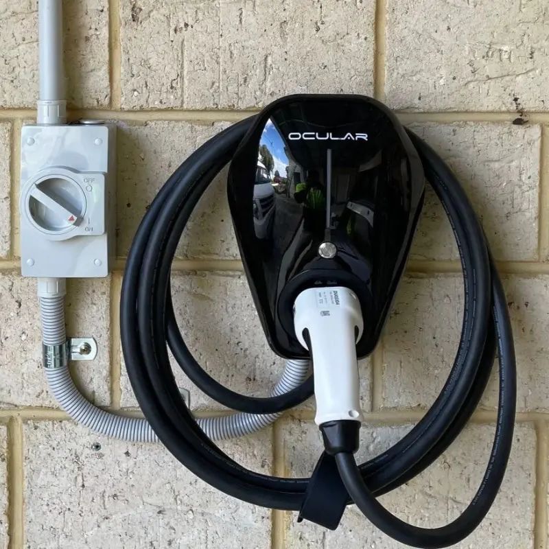 Ocular IQ Home Solar 7KW Tethered Charger