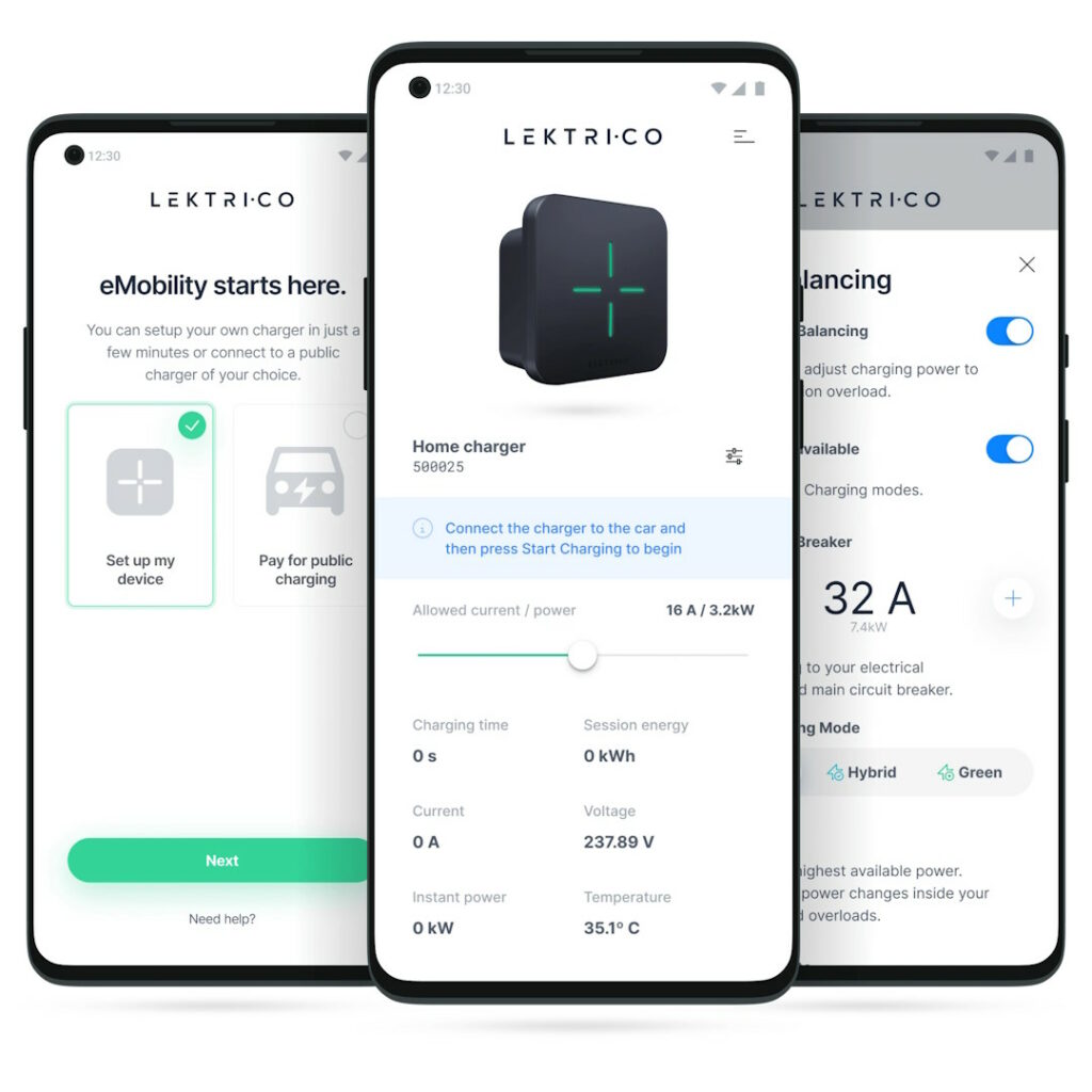 Lektrico Smart EV Charger 7KW
