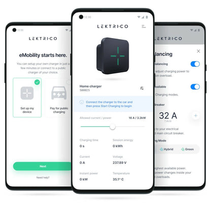 Lektrico Smart EV Charger 7KW